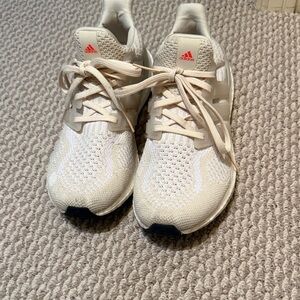 Adidas Cream/White Knit Ultraboosts